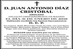 Juan Antonio Díaz Cristóbal